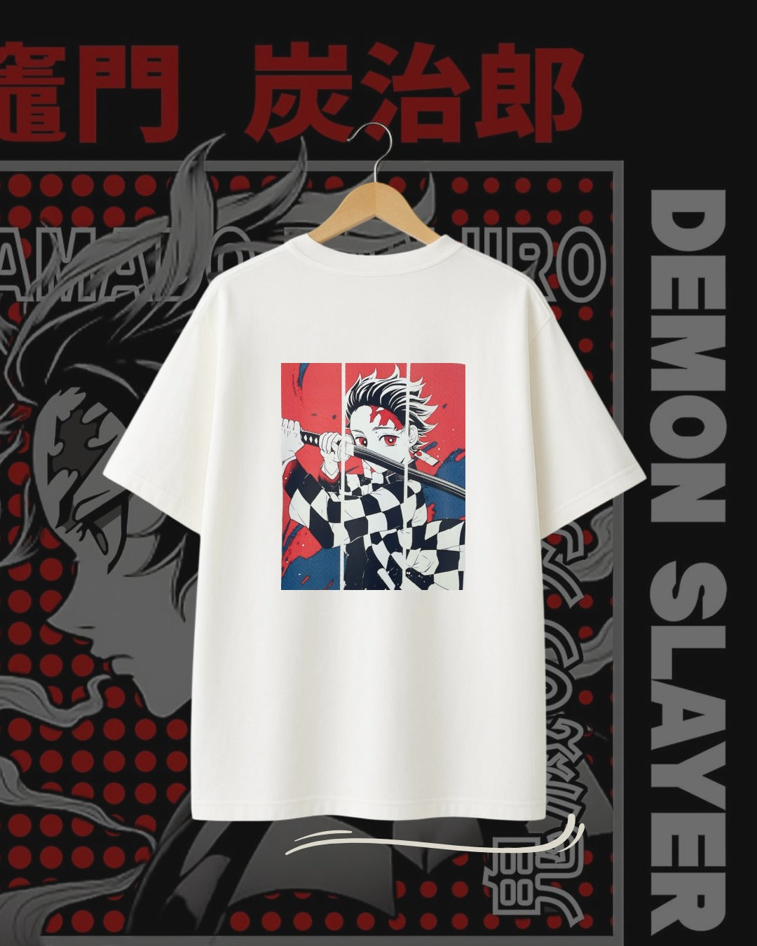 Polo Oversize Tanjiro – Demon Slayer